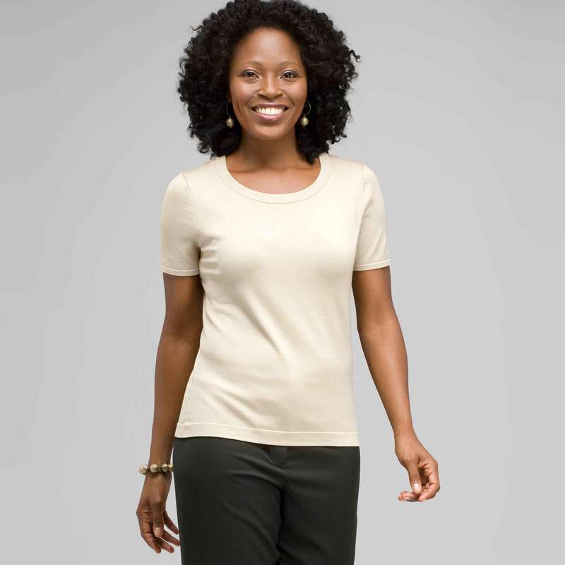 Short Sleeve Shell, Chino, large image number 0
